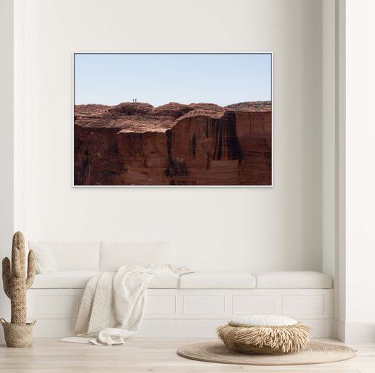 From the top of the cliffs