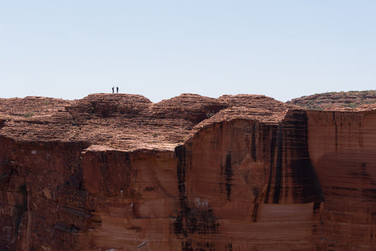 From the top of the cliffs