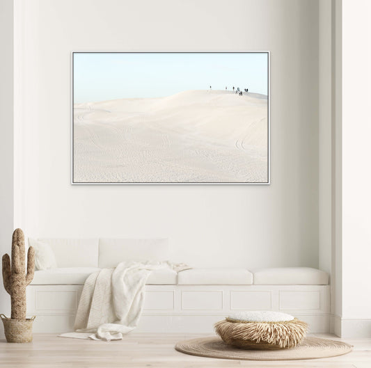 Moving out the desert